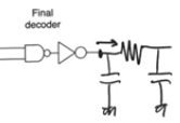 row-decoder-word-line-pi-section-RC